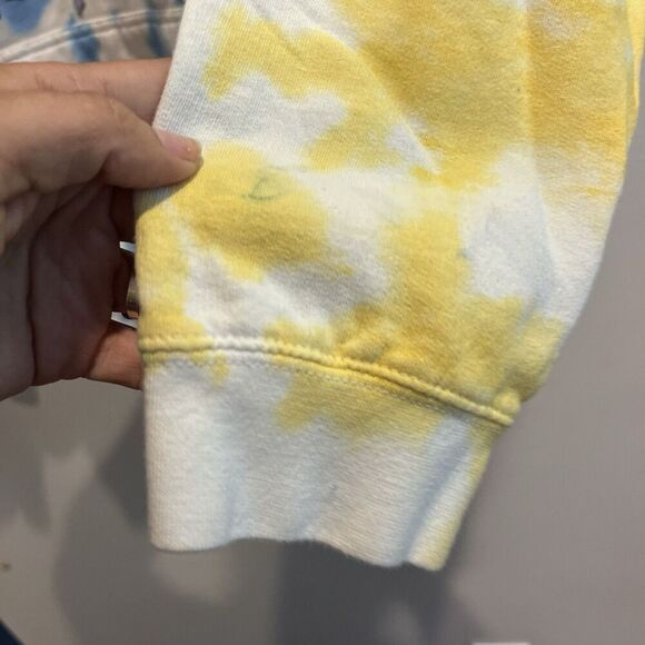 Liquid Blue Grateful Dead Space Your Face Sweatshirt Tie Dye Hoodie Mens S/M VTG - Picture 2 of 9